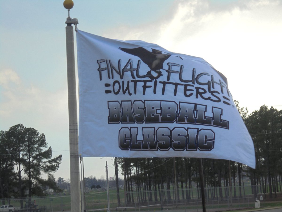Special thanks to our major tournament corporate sponsor <a href="/Final___Flight/">Final Flight Outfitters Inc</a>  
#FinalFlightBaseballClassic