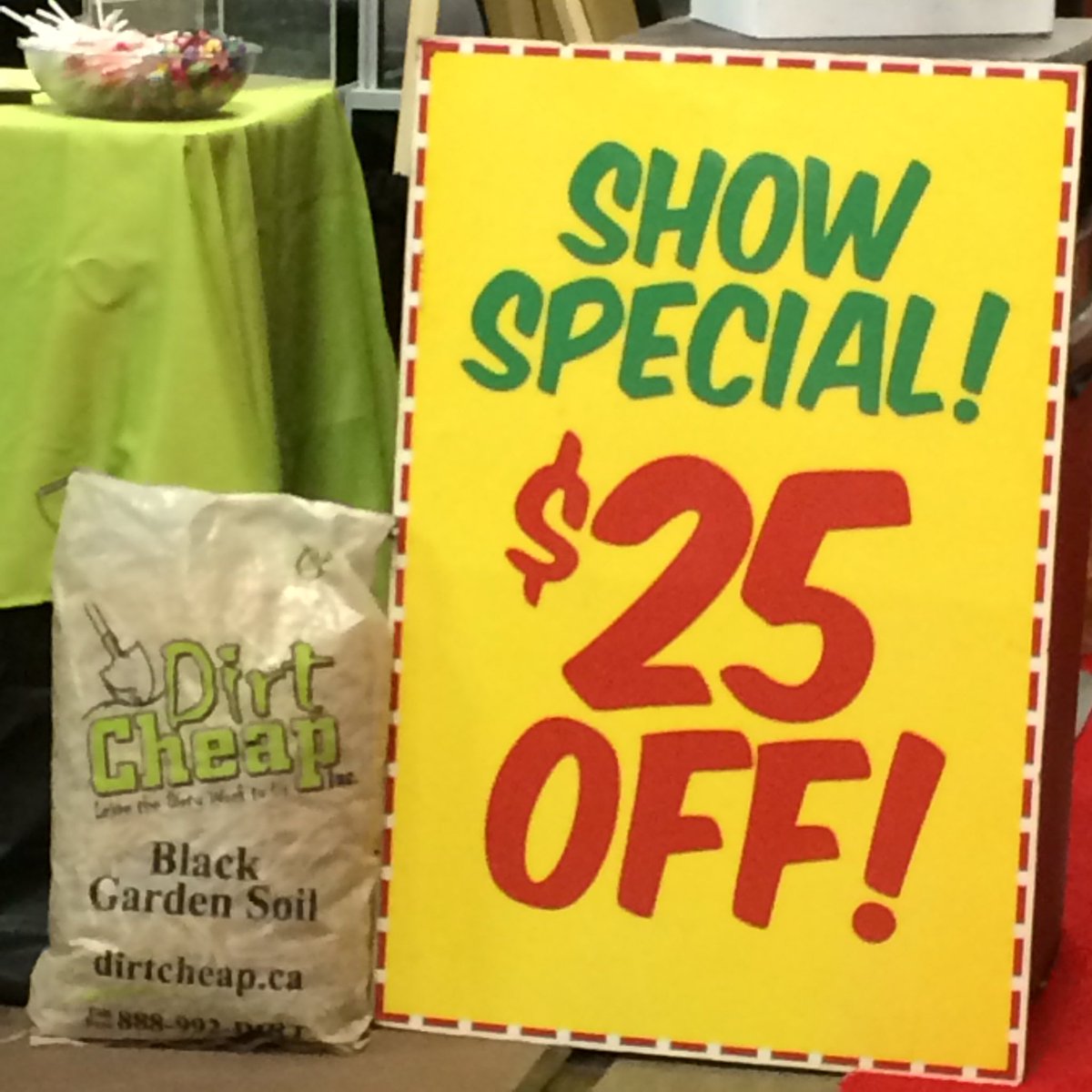 DirtCheapInc's tweet photo. Come by and say hello this weekend, at the KW Home &amp; Garden Show! #spring #gardening https://t.co/XUaEjjG4kl