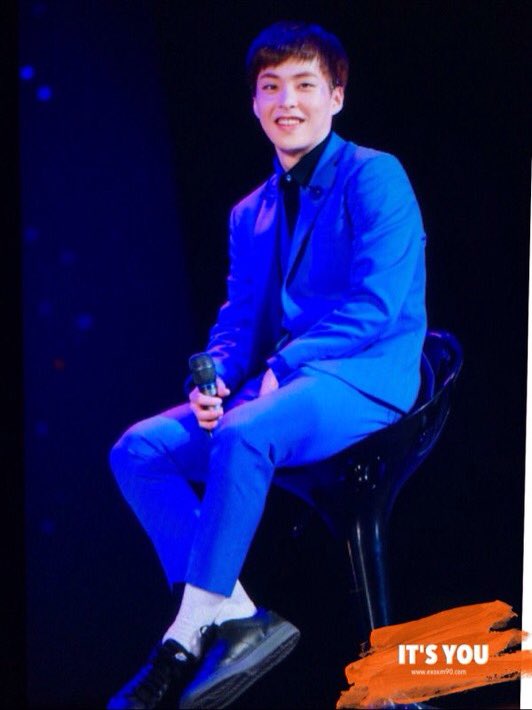 BabyXiuHan90's tweet photo. [PREVIEW] 160401 XIUMIN - Secret Night at LOTTE WORLD 
cr. It's You https://t.co/kGsJJXsZSX