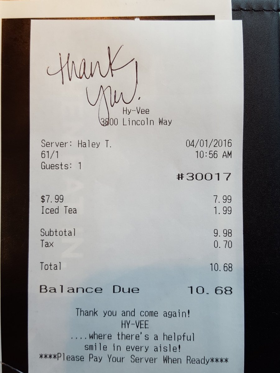 NeilWelsh_shop's tweet photo. So.... The New Hy-Vee Restraunt thing is no longer a blue collar dining center....#GoodThingsNeverLast https://t.co/7AeUQ62cXE