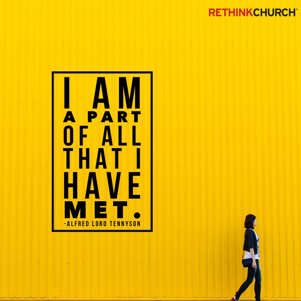 umrethinkchurch's tweet photo. What is the part of you that you desire to be a part of everyone you meet? #RethinkChurch #ChurchCanHappenAnywhere https://t.co/0Oo1gdFRw7