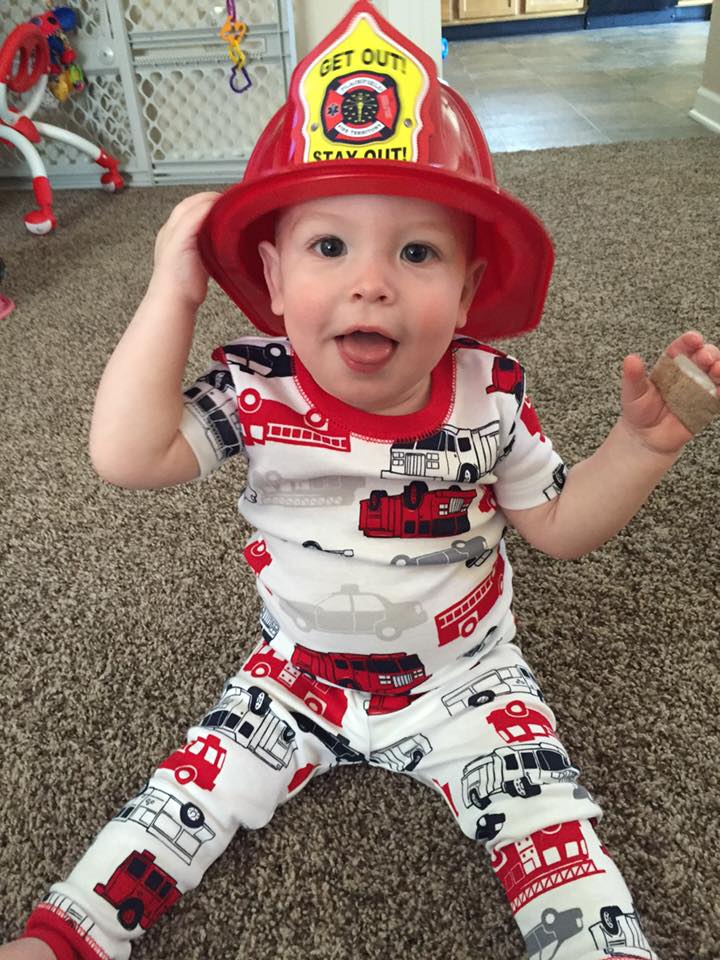 PublicSafetyMed's tweet photo. Public Safety Medical's favorite little firefighter, Patrick Checkeye https://t.co/KG71hauOsR