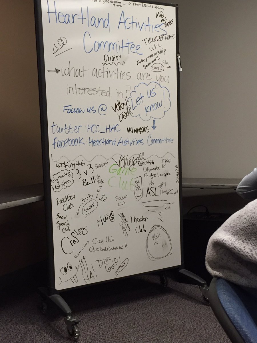 HCC_HAC's tweet photo. Taking a look at our suggestion board today. What do you guys want to see HAC put on? https://t.co/GjiuDMUJpo