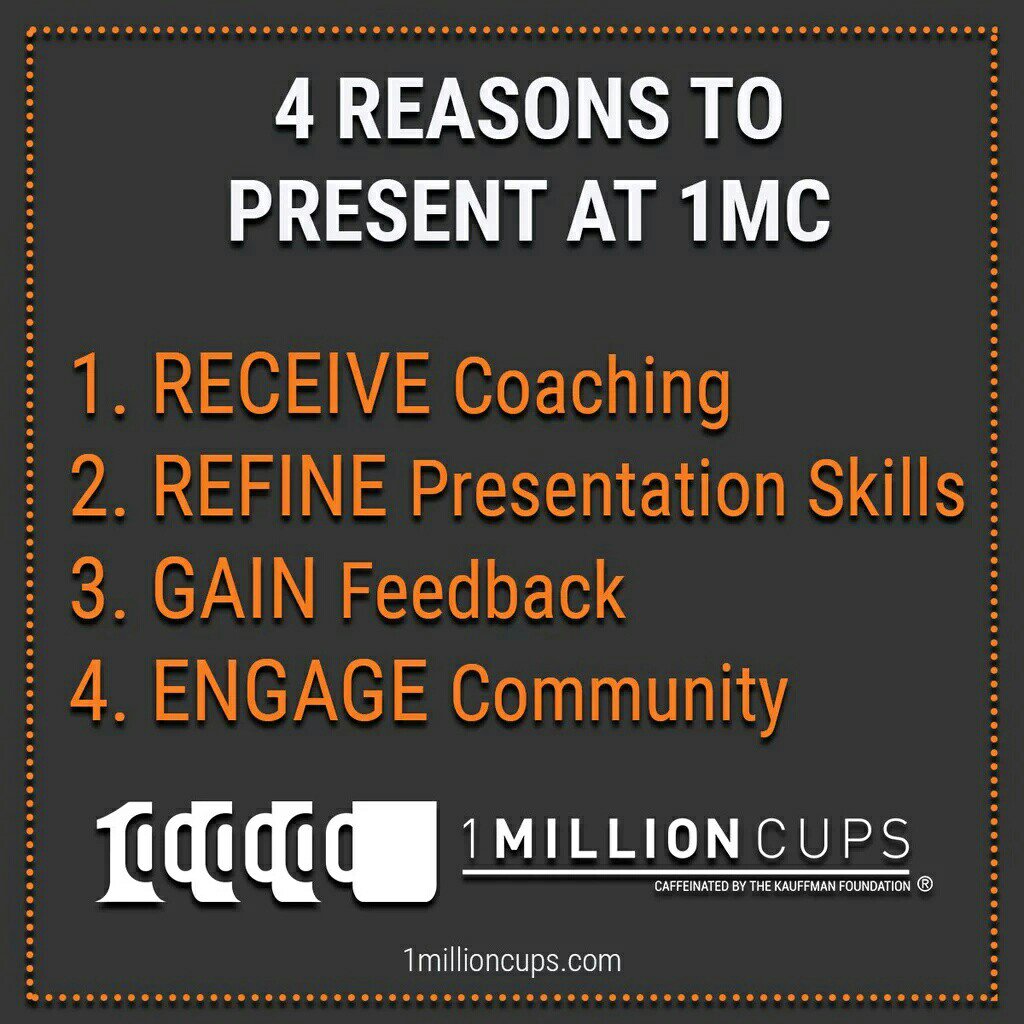 promethiumit's tweet photo. 4 reasons #entrepreneurs should reach out to the nearest @1MillionCups ! 
Apply today: https://t.co/diQbqhuyZ2 https://t.co/5Ik0sj9mil
