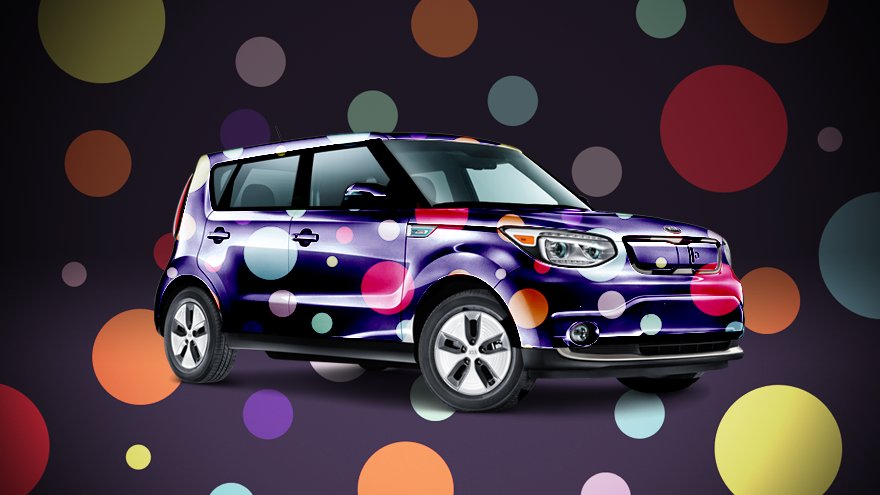 Kia's tweet photo. Tell us what what you think of our new Pizzazz Edition #KiaSoul! #AddPizzazz #AprilFools https://t.co/wbtDwdvdO5