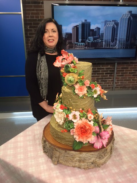 ursulawildy's tweet photo. Wild Cakes was featured on Global TV this morning promoting the Bespoke Wedding Event this Sunday at the lord Nelson https://t.co/sNNDH4e5AT