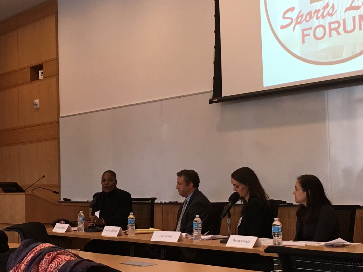Just wrapped our first panel on gender inequality, with Pam Wheeler, Hampton Dellinger, Cari Grieb &amp; Penny Venetis