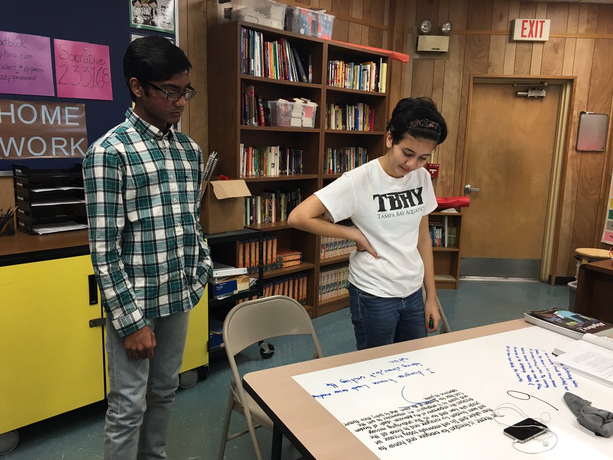 HRulison's tweet photo. 6th period making learning fun! https://t.co/CJrvyxs01F