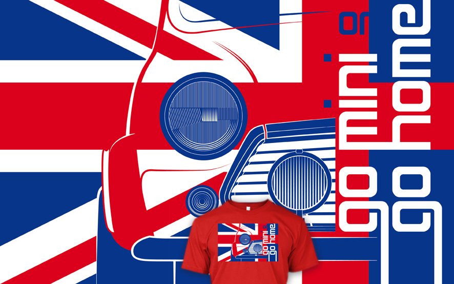 GO MINI OR GO HOME
teespring.com/vintage-car-uk
Tshirt available for the next 6 days