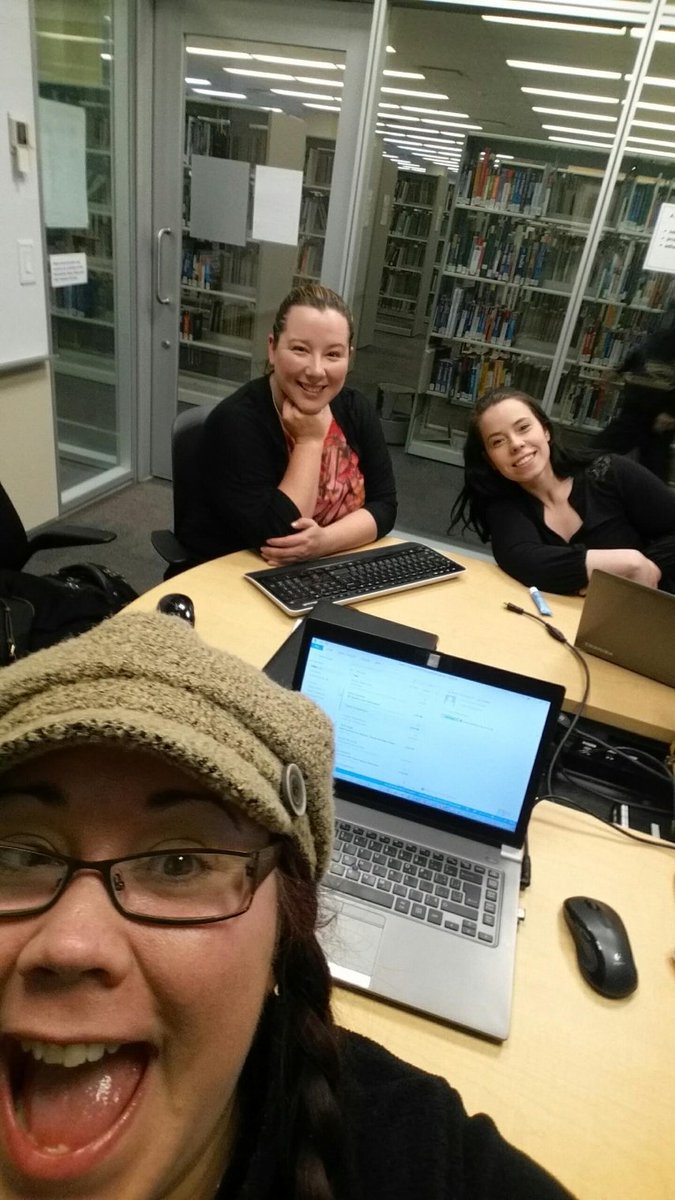 SCMreflections's tweet image. Group project season! Love the new @SAITPolytechnic  library study rooms. #sait100