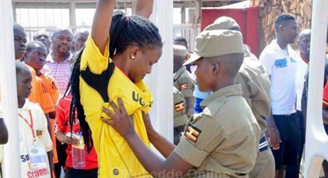 The Truth About The Photos Of Ugandan Police “groping” Women At Football Match The Observers 