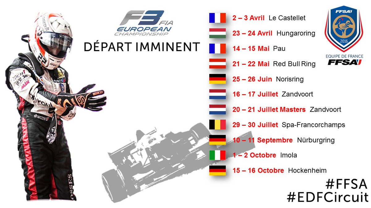 FFSportAuto's tweet photo. Bonne chance @AnthoineH membre #EDFCircuit pour sa saison F3 European Championship qui débute demain au Castellet ! https://t.co/pw25b58Nj6