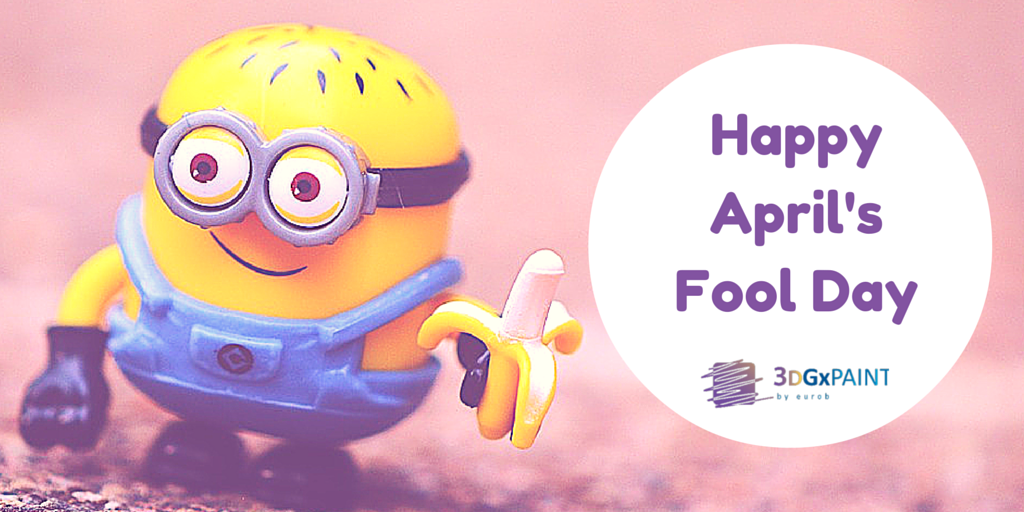 3DGxPAINT's tweet photo. Happy April's Fool Day to all the #3Dprinting geeks! @google #AprilFools #HappyFriday #Google #Minions https://t.co/cMxpew19ZA