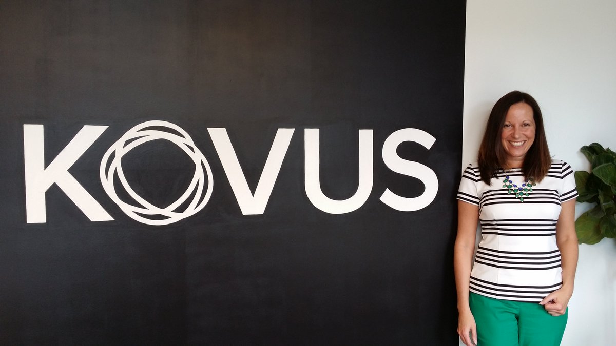 kovusUX's tweet photo. Celebrating our first week w/ @InterfaceSchool Front-End grad &amp; consultant Angela Snodgrass! #UX #webdev https://t.co/QxbhZvOHVo