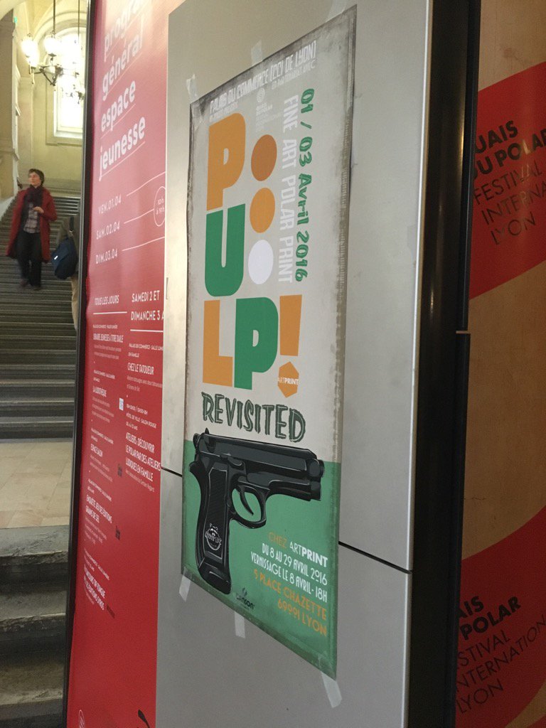 ARTPRINT__'s tweet image. A L étage des @QuaisPolar palais du commerce