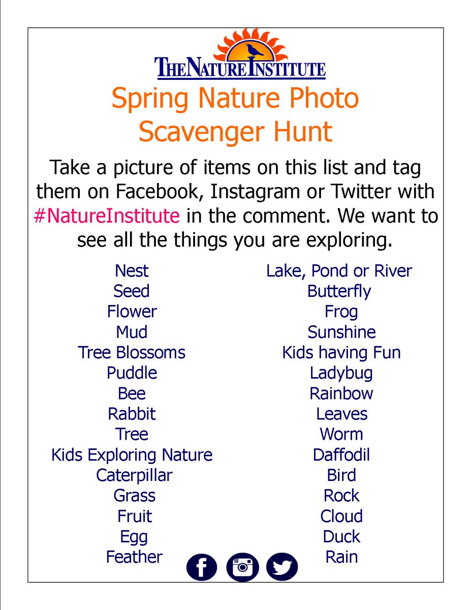 Trails re-open today! This spring, join us in a phenology campaign w/ this photo hunt. ow.ly/10bADt