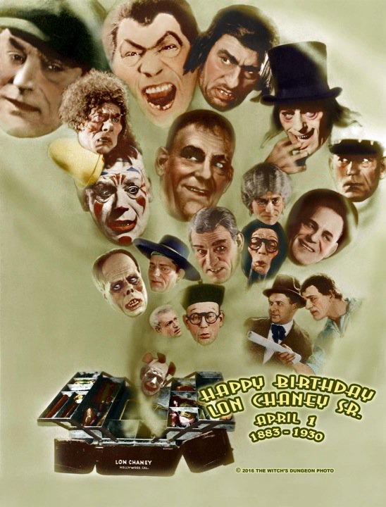 MarkHamill's tweet photo. Another legend's birthday today-"The Man of 1,000 Faces" &amp; original Phantom of the Opera-Lon Chaney Sr.! #SilentStar https://t.co/P3HuLNri3P