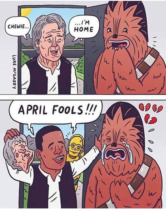 Not cool Finn! #AprilFools