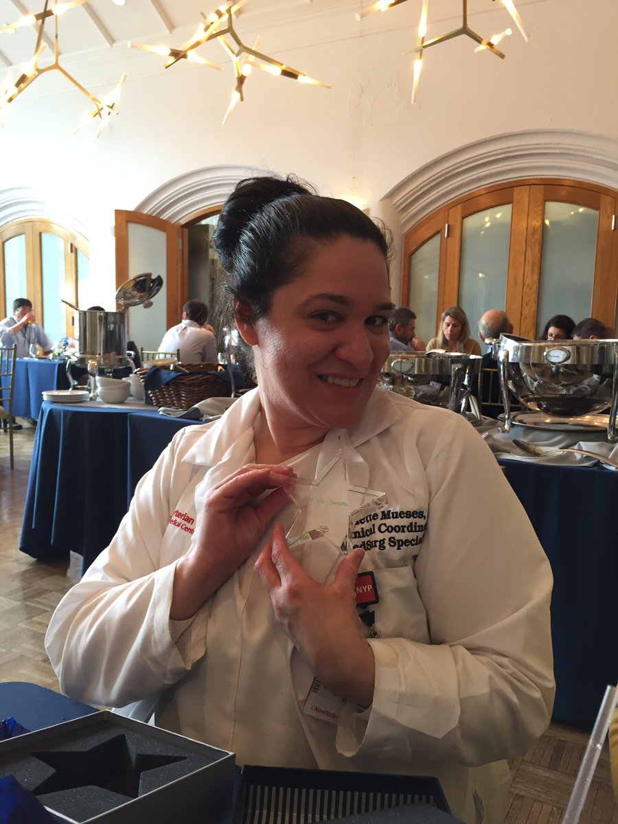 Team med surg specialty presented the first Rock Stars Symbol to our own #mrsmueses