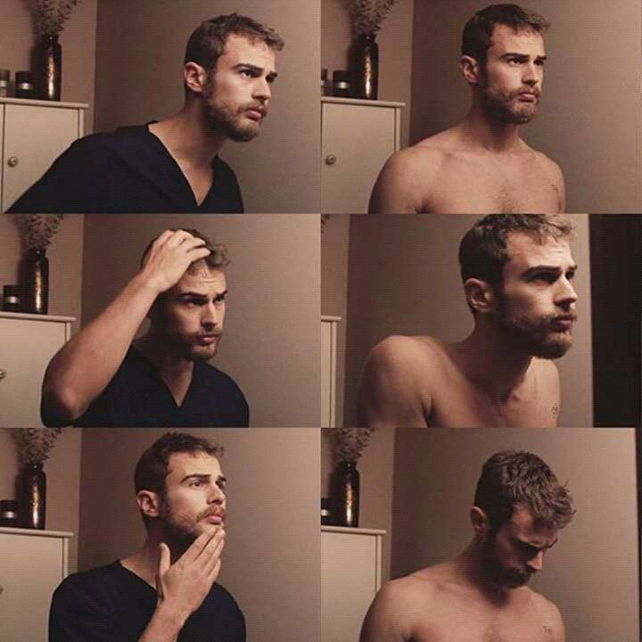 Theo James is hot as hell.