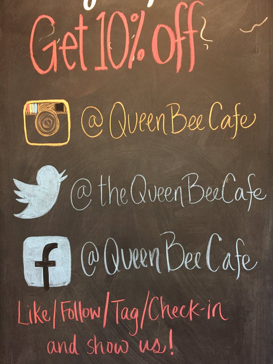 The queen bee cafe (@thequeenbeecafe) on Twitter photo 