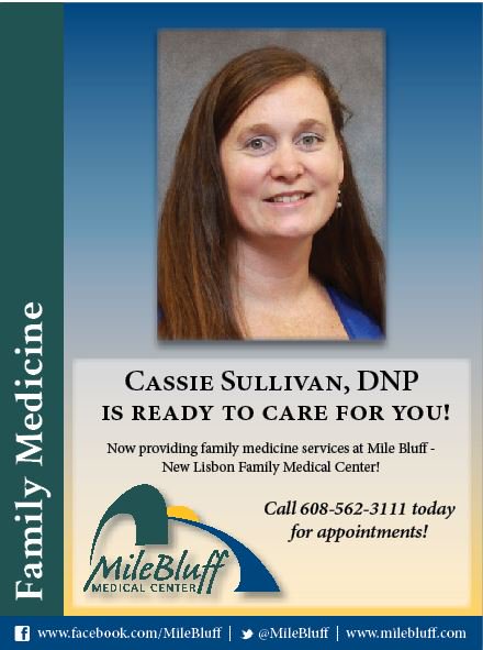 Now accepting new patients at New Lisbon Family Medical Center!