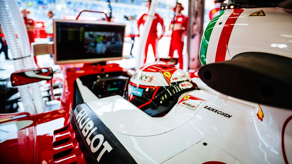 grandprixfans's tweet photo. Raikkonen regrets with high traffic in fresh lap #F1 #raikkonen #BahrainGP https://t.co/LFWJGC1NSo https://t.co/QUV8HLqxaw