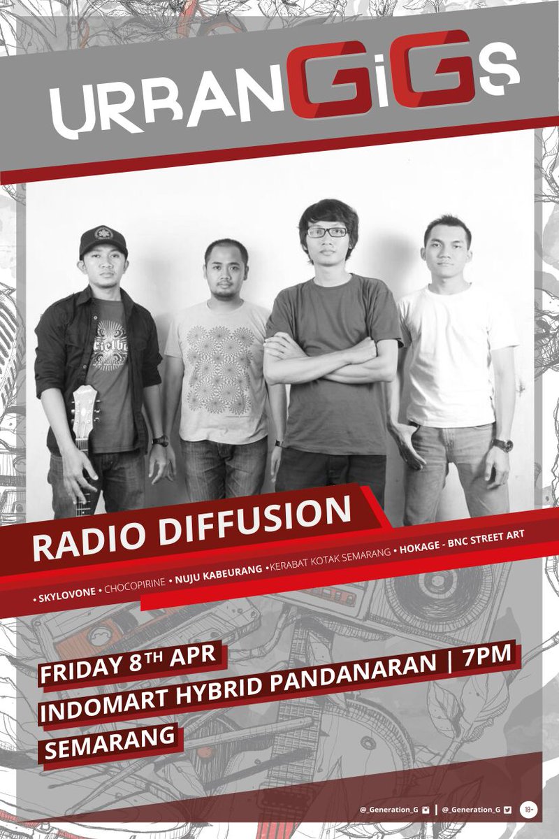 urbangigs | 8 april 2016 | indomart pandanaran | start 7pm #indiesmg cc <a href="/SemarangKeras/">IG : Semarangkerass</a>