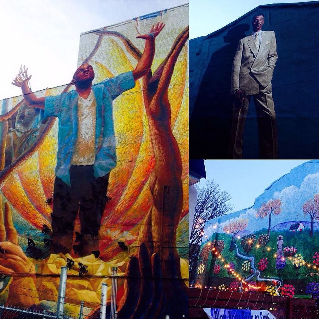 BrujaMaracc's tweet photo. Found some amazing mural art in Philly.
#muralartsprogram #mural #streetart #philadelphia #usa #latergram by kendr… https://t.co/d35NVMnP3t