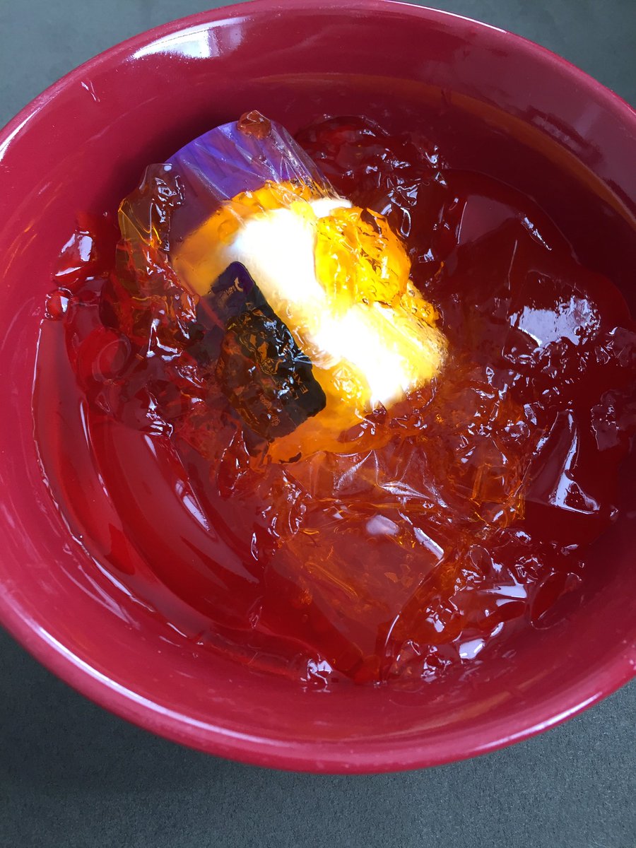 YouFoundYasin's tweet photo. .@PairedMedia prankster @StacySailer making #AprilFools fun. My allergy meds in jello! #NSFW photos hidden all over! https://t.co/LRqppsSWdD