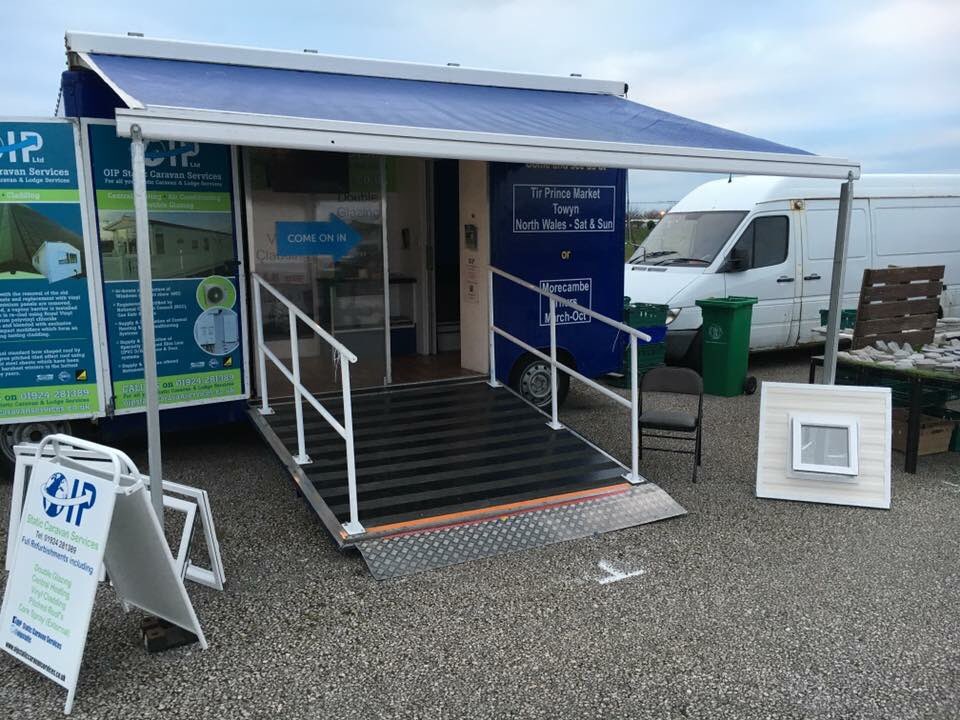 oipstatic's tweet photo. Come along and see Tom at Tir Prince Market in Towyn, North Wales Saturday &amp; Sunday for all your static caravan work https://t.co/2h64Xl54zG