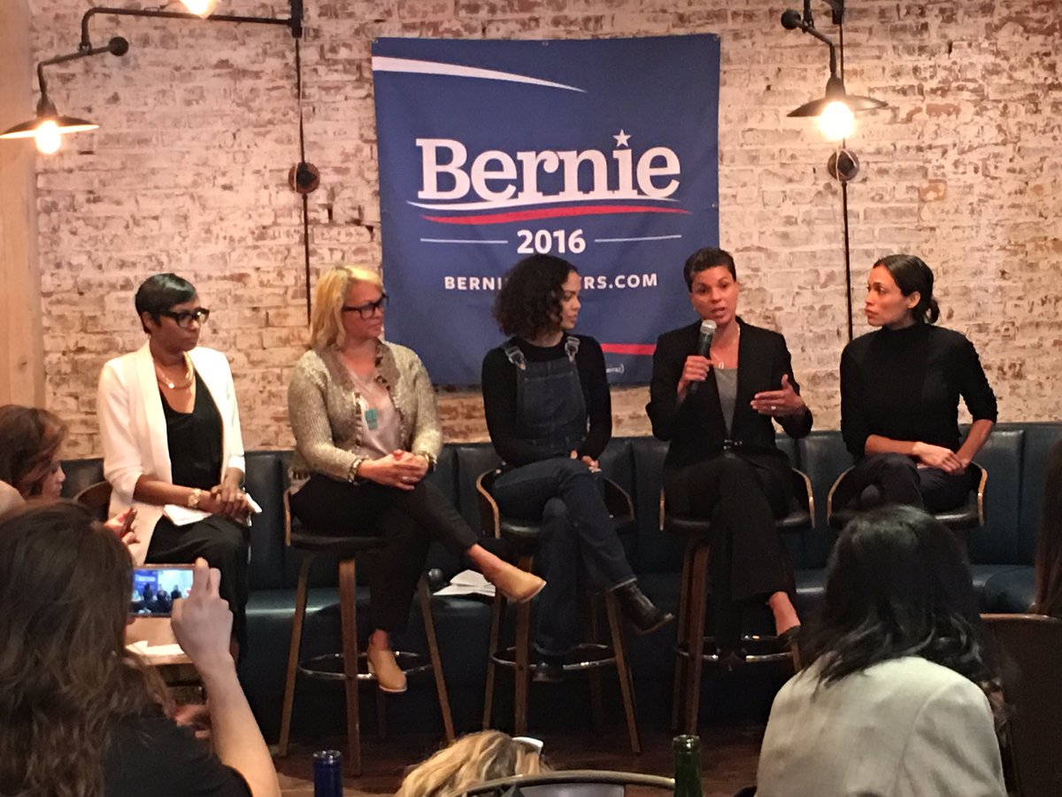 AneesaSM's tweet photo. We gathered some of the nation's most powerful women to discuss the role women will pay in the 2016 election cycle! https://t.co/zZR0m1FXju