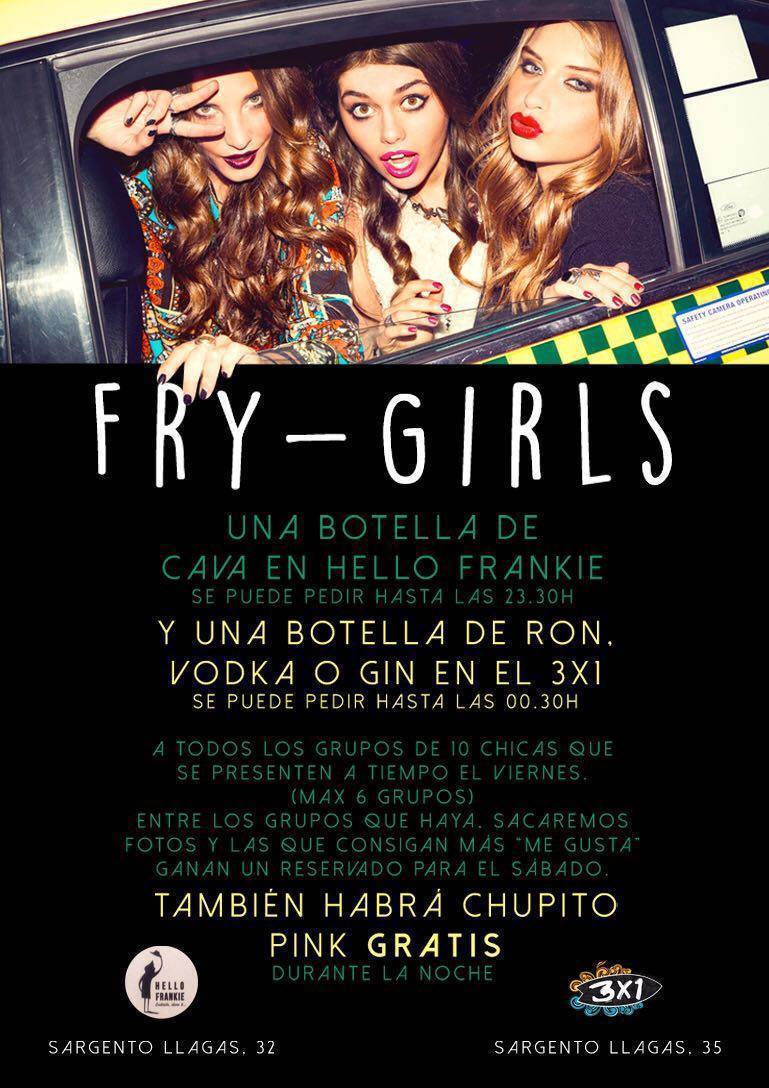 3x1Club's tweet photo. FRI-GIRLS, DÍA DE LA MUJER EN 3x1. 2 BOTELLAS GRATIS. Más alto sí, más claro no. #Fiestanolosiguiente https://t.co/oeHgJ0FOi8