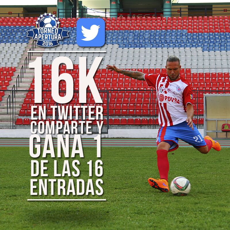 EstudiantesMEFC's tweet photo. 👊 ¿Quieres ganarte una entrada para el partido ante Llaneros? ¡Dale RT y estarás participando ⚽ #VamosAcadémico https://t.co/8WGEXE5QP3