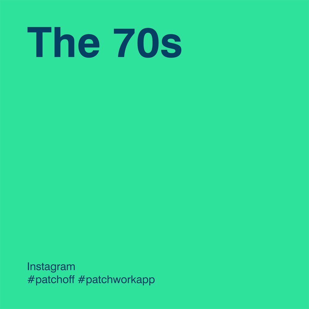 patchoff's tweet photo. Next challenge (End by 15/4/2016):

The 70s https://t.co/ePAylQ9U7y