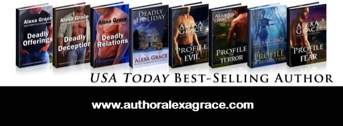 JoAnnReinhold's tweet photo. @AlexaGrace2 #DeadlyTrilogy and #ProfileSeries #ActionPacked and full of #Suspense https://t.co/HCthwCbhft https://t.co/T537B1FI1j