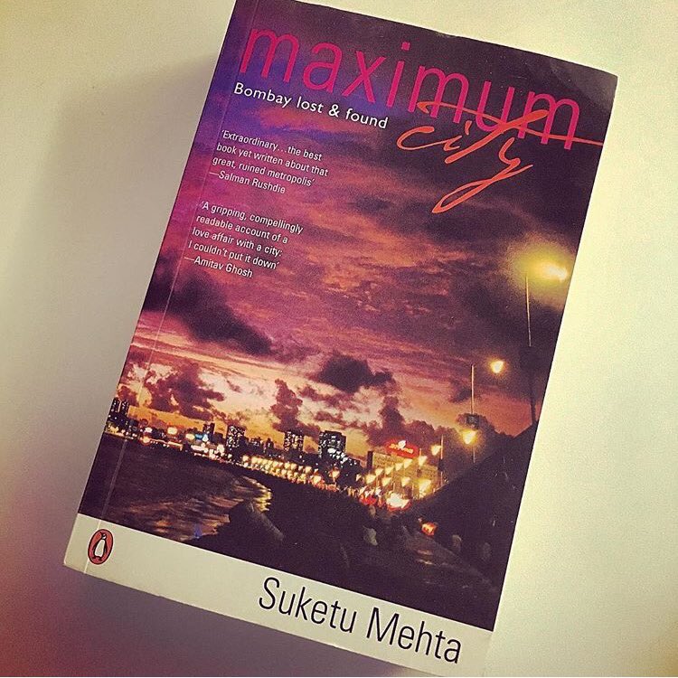 literallysanj's tweet photo. Starting #BrunchBookChallenge with #MaximumCity. Oh #Bombay, you've spoilt, taught, loved me and how! #ReadingModeOn https://t.co/Lpn3pBOM6F