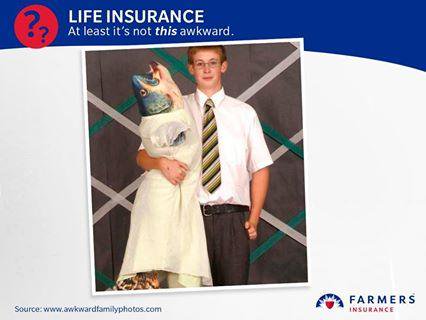 InsuranceQueeen's tweet photo. #LifeInsurance, At least it's not THIS #awkward... https://t.co/hMkG07dupx