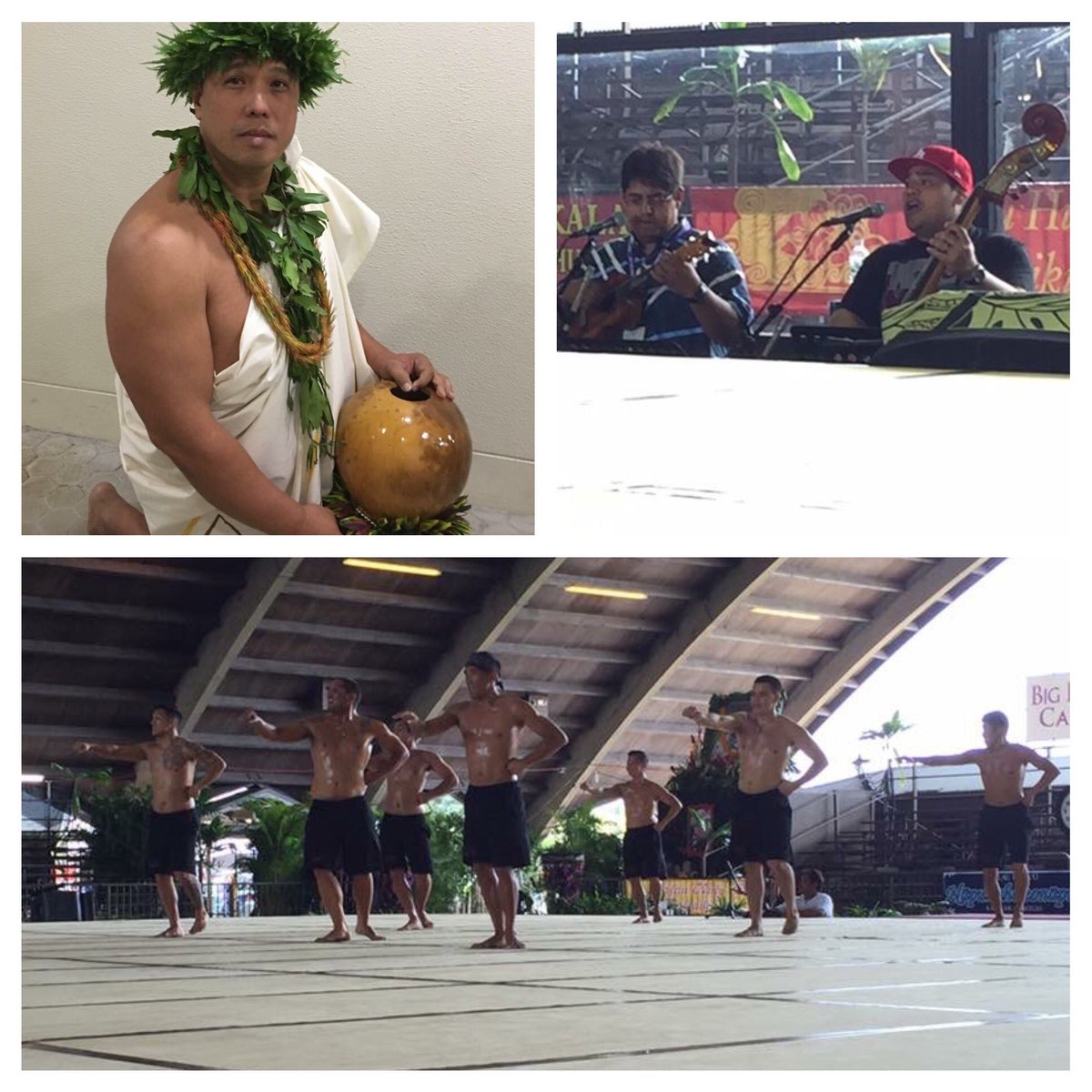 CFEastOahu's tweet photo. Aloha to member Kumu Rich Pedrina, Hālau Hula O Nāpunaheleonāpua @ the 2016 Merrie Monarch Festival! #proudboxstatus https://t.co/dKTCyZZbTy