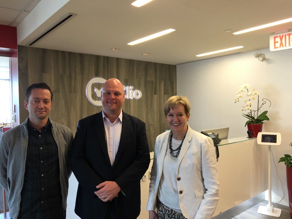 jack_newton's tweet photo. Thrilled to have BC's Attorney General the Hon. @SuzanneAnton visiting #teamclio HQ https://t.co/FwwaL0cAMs