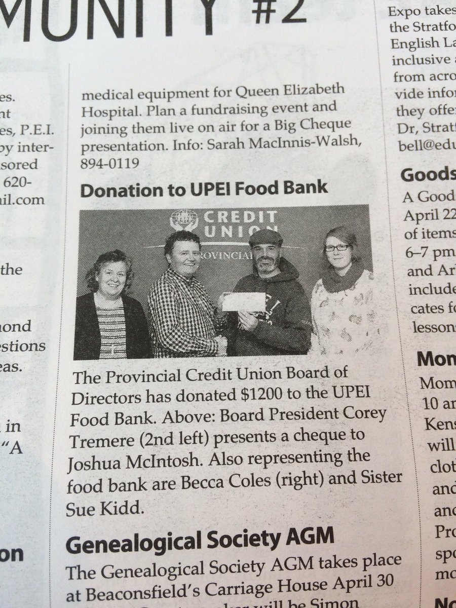 Love when the new issue of <a href="/BUZZpei/">The Buzz</a> arrives. Thanks for the support #pei