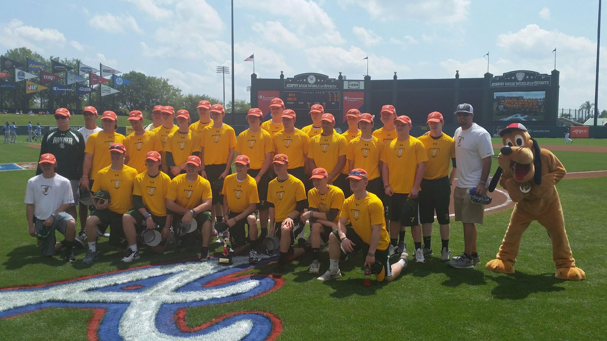 Friars Baseball on Twitter "Friars being honored by Disney and Atlanta