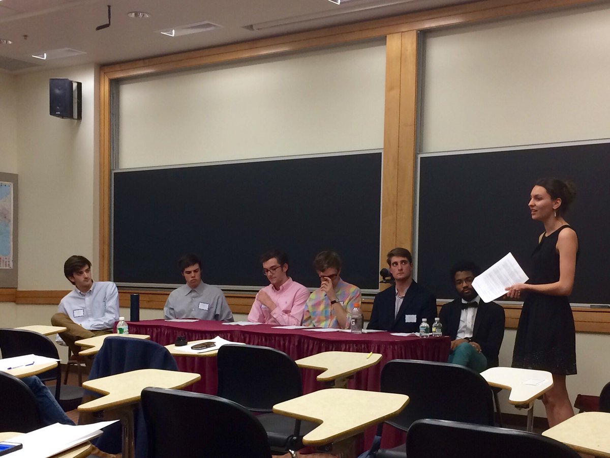 BatesLibrary's tweet photo. #batescollege Mt David Summit panel on gender, politics, sexuality in Chaucer's Canterbury Tales https://t.co/H9YMIhHXV0