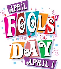 Happy April Fool's Day, everyone! Enjoy your weekend!