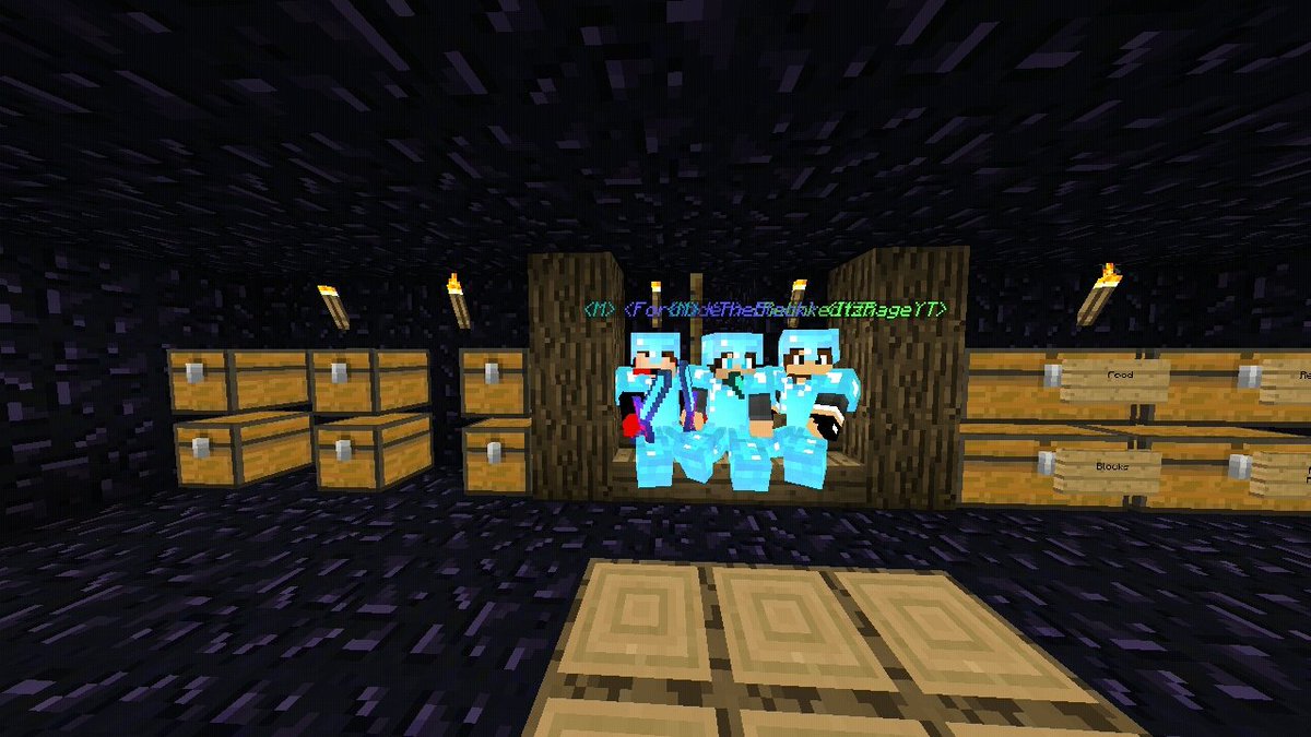 GamerCoreYT's tweet photo. Chilling on @InfinitePE with @MrCuteRelinked and ItzRageYT :) #TheBlockMCPE #MCPE https://t.co/JWRoH0I2Vr