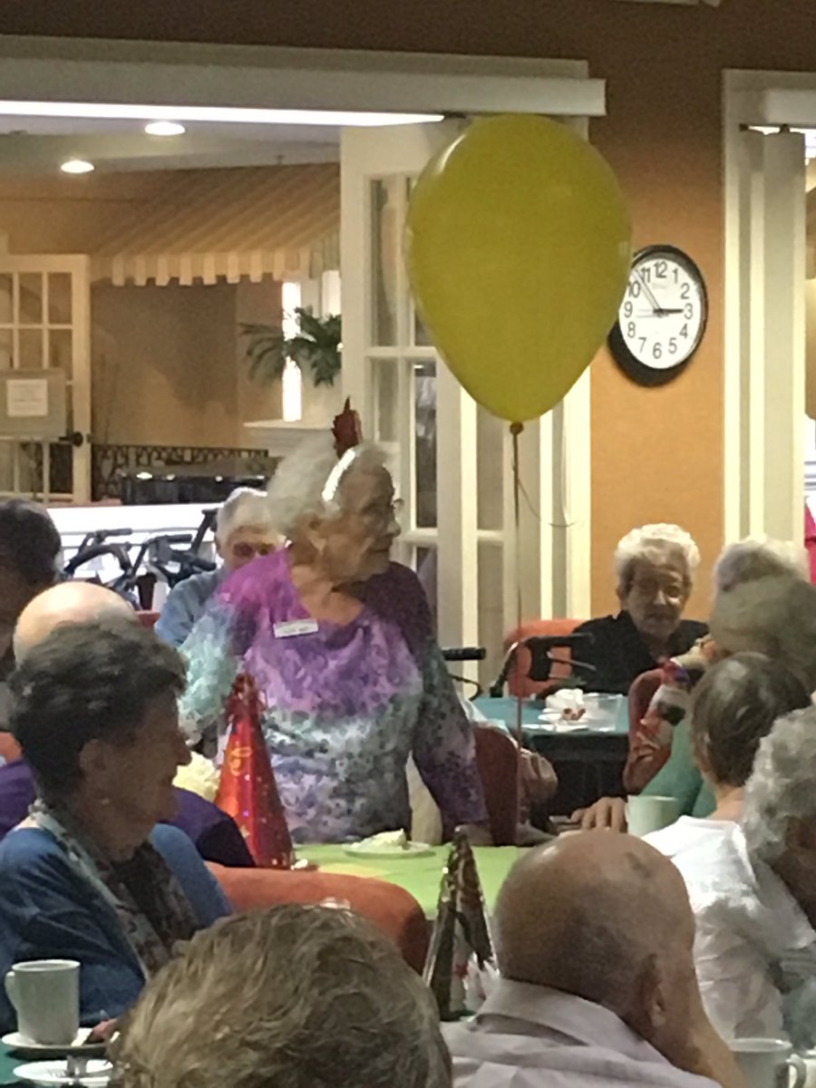 UVActivities's tweet photo. A special Camelot Tea to honor residents 90 years plus... https://t.co/nPcnOaORsG