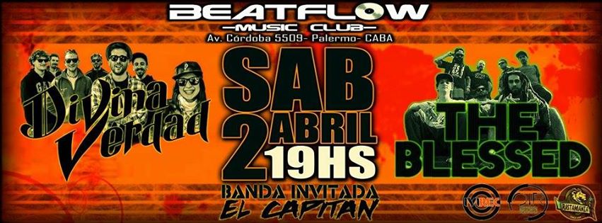 MAÑANA! #DV junto a <a href="/TheBlessedvm/">The Blessed</a> y <a href="/elcapitanreggae/">El Capitan Reggae</a> en <a href="/beatflowbsas/">Beatflow</a>! Anticipadas en Locuras y MeTicketOnline!