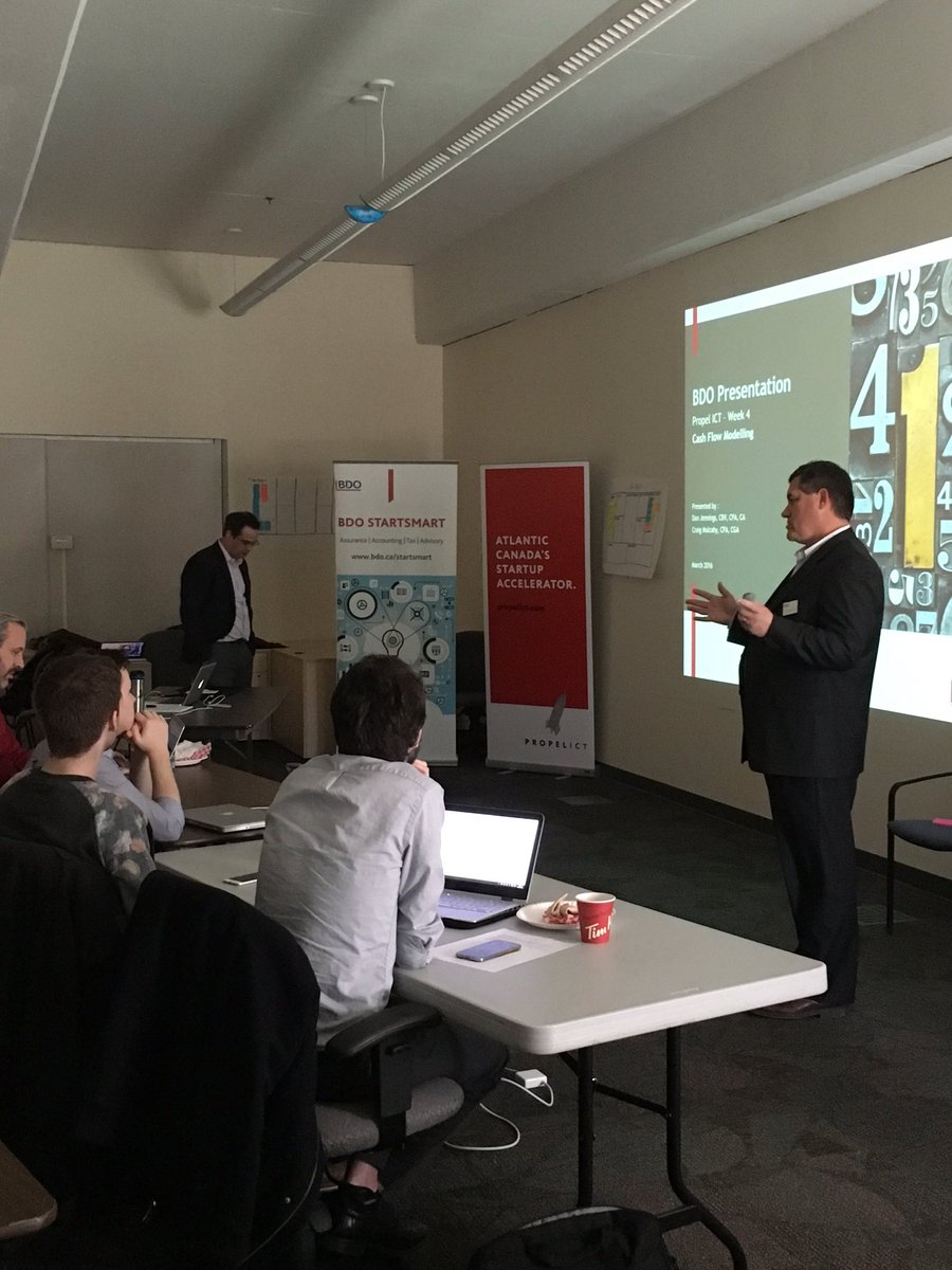 Round of applause for <a href="/DanJenningsBDO/">Dan Jennings</a> and Craig who made 4 sessions, 4 provinces and met with 27 companies!