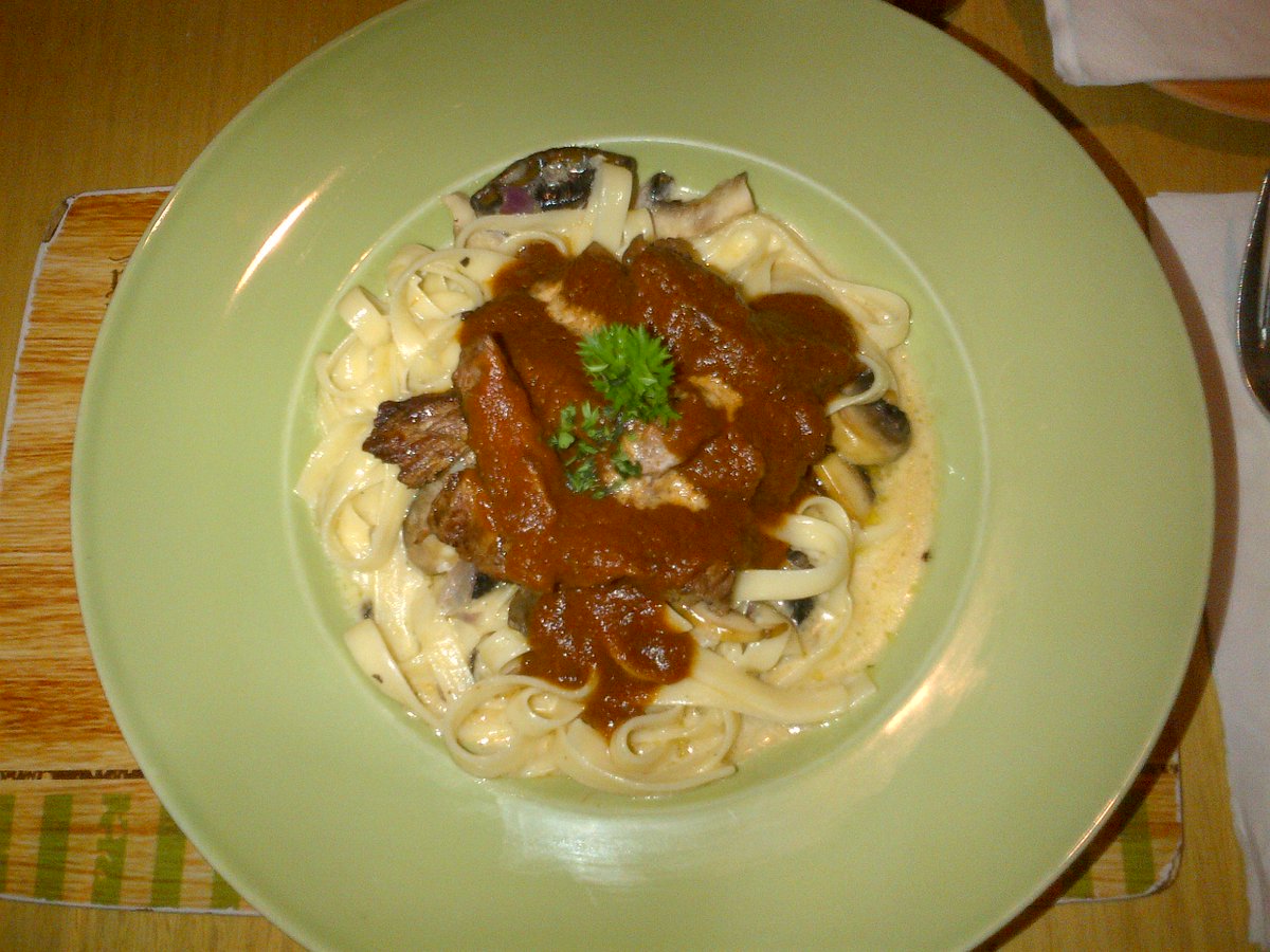 Uncle Harold’s Steak Pasta at <a href="/nannyspavillon/">Nanny's Pavillon</a> Gandaria City.
#yummy