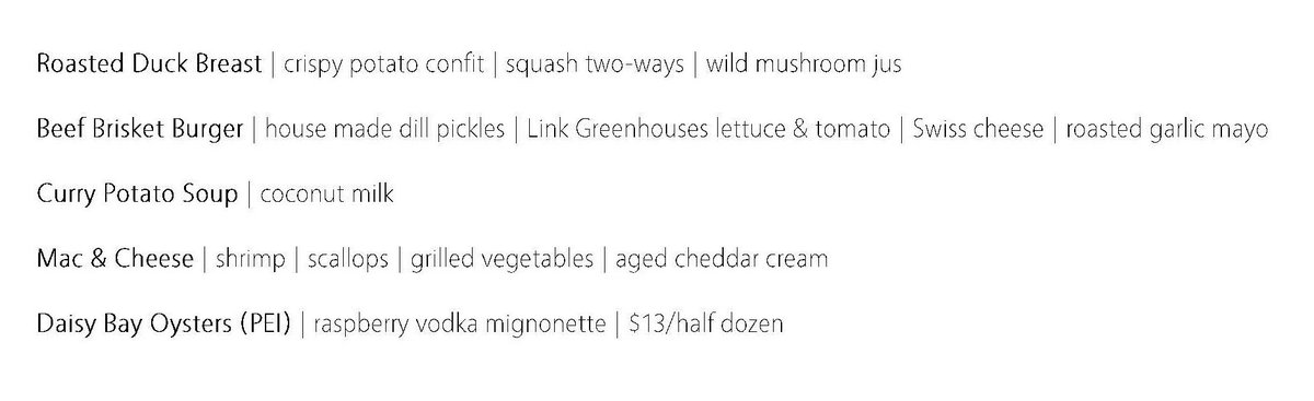 threesixkitchen's tweet photo. This weekend's specials at #threesixkitchen: https://t.co/CqpsRoLcrg
